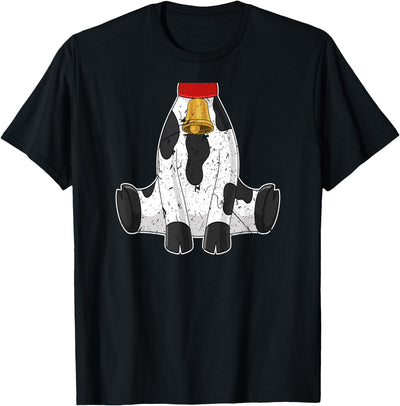 Funny Animal Apparels Kids Cow Costume Cute Boys Girls Farm T-Shirt
