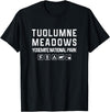 California Shirts Tuolumne Meadows, Yosemite Outdoor T-shirt T-Shirt - Black