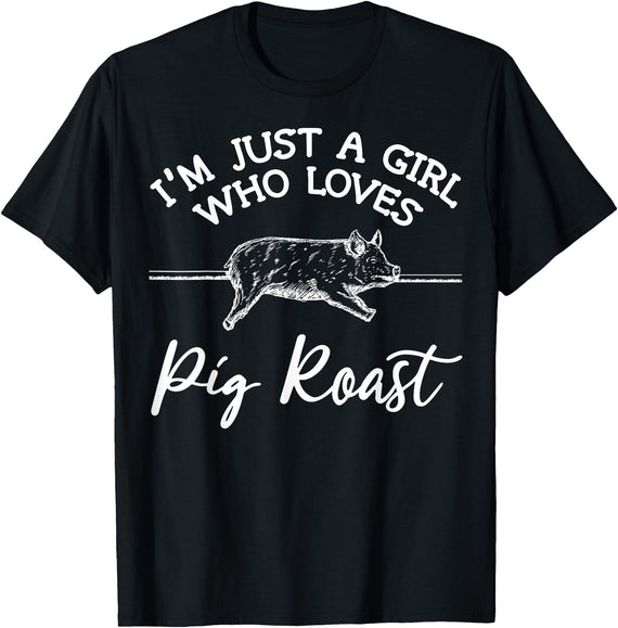 Cool Pig Roast Humor Quote Merch Pig Roast Apparel - Top Funny Roasts Lover Design T-Shirt - Black