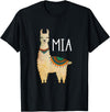 Llama Lover Ideas For Spanish Hispanic Mom Llama Mia Spanish Mom Mamá Mother’s Day Funny T-Shirt - Black