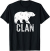 Bear Clan Founding Fathers Clothing Apparel Bear Clan Native American Pride Founding Fathers Tribe T-Shirt - Black