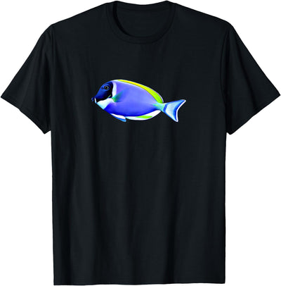 Powder Blue Tang Saltwater Reef Aquarium Tank Top