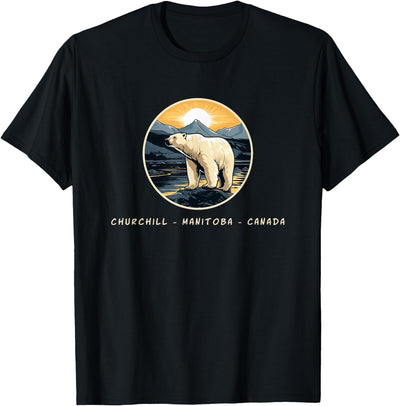 Churchill Manitoba Canada Polar Bear Arctic T-Shirt