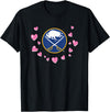 Buffalo Sabres Valentine Love NHL Officially Licensed T-Shirt - As Pictured