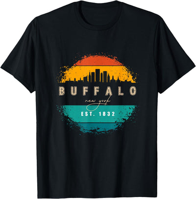 Cow Basbo City of Buffalo New York T-Shirt