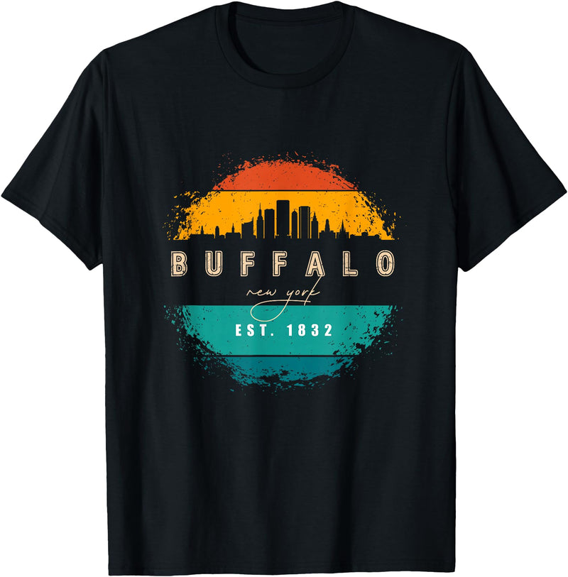 BASBO City of Buffalo New York T-Shirt - Black