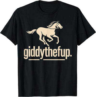 Horse Racing Party Clothing Vintage Horse Racing Funny Derby Horse T-Shirt