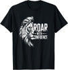Wild Spirit Animal Theme Designs For Men And Women Roar with Confidence - Lion Design For Him And Her T-Shirt - Black