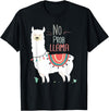 No Prob llama Shirt, No Problama Funny Lama Tee Lamaste T-Shirt - Black