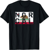 CA Shirt Co. California Republic T-Shirt | NOR CAL T-Shirt T-Shirt - Black