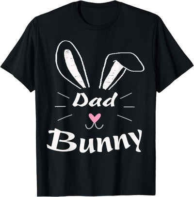 Dad Bunny Face with Ears T-Shirt