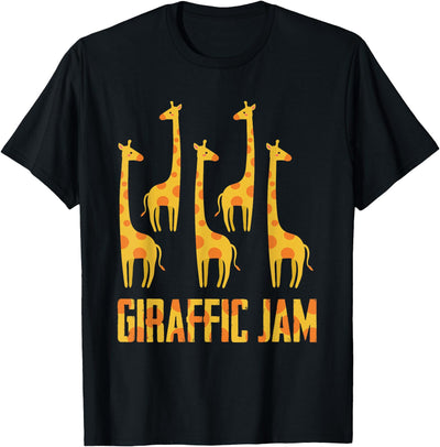 Giraffe Shirt Giraffic Jam Funny Word Game T-Shirt