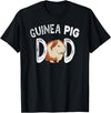 Sweet Guinea Pigs Team Owner Sayings Guinea Pigs Dad Cute Lover Animal Guinea Pig Pet T-Shirt - Black