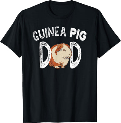 Guinea Pigs Dad Cute Lover Animal Guinea Pig Pet T-Shirt