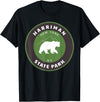 Harriman State Park New York Gift Shop Harriman State Park New York Forest NY Hiking Bear T-Shirt - Black