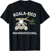 Teacher Gift T-Shirts and Apparel Cute Koala Paraprofessional Gift Appreciation T-Shirt T-Shirt - Black
