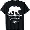 Bear Matching Family Outfit Graphic Clothing Grandma Bear Shirt For Women | Graphic Mother Gifts Apparel - Black