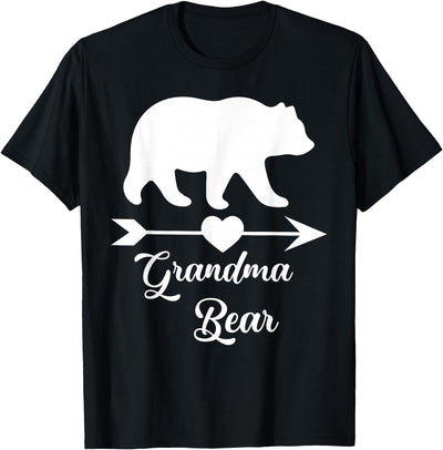Bear Matching Family Outfit Graphic Clothing Grandma Bear Shirt For Women | Graphic Mother Gifts Apparel