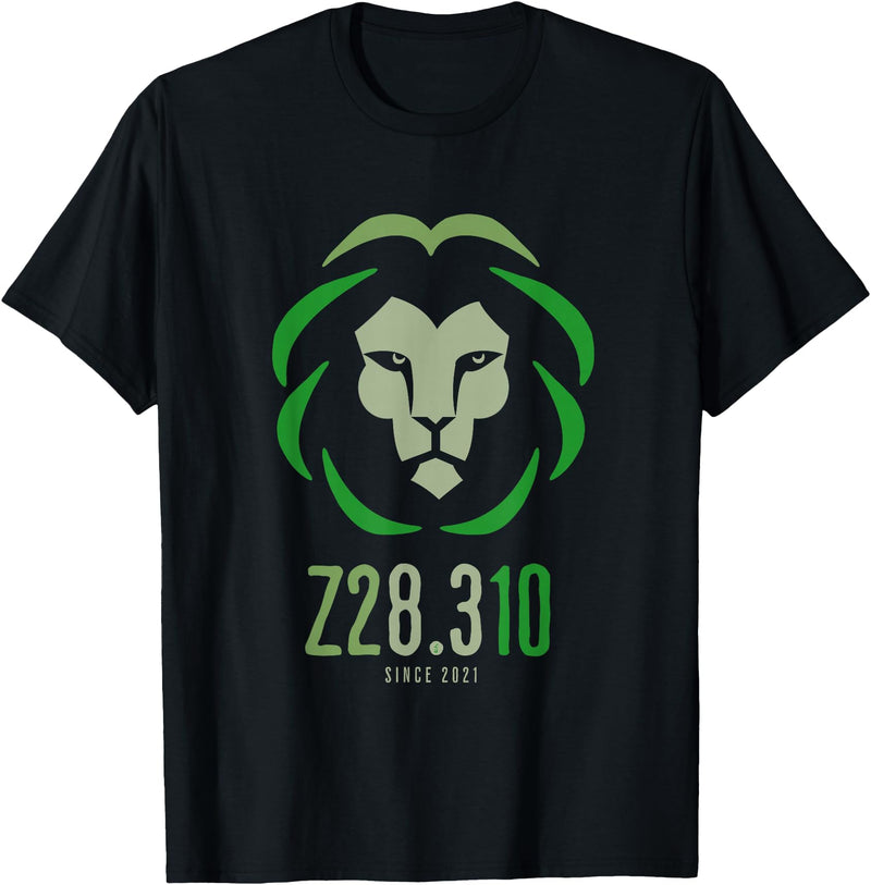 Liberty Styles Z28.310 Since 2021 Funny Lion T-Shirt - Black