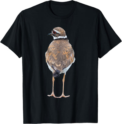 BJD Birds Killdeer Cute Graphic Print T-Shirt Bird Gift Bird Lover T-Shirt