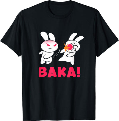 Bunny Slap Baka Anime Meme T-Shirt