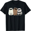 Global Warming Awareness Arctic Winter Ice Ice Bear With Sunglasses Polar Bear Plunge T-Shirt - Black