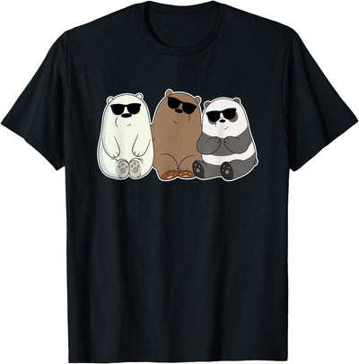 Global Warming Awareness Arctic Winter Ice Ice Bear With Sunglasses Polar Bear Plunge T-Shirt