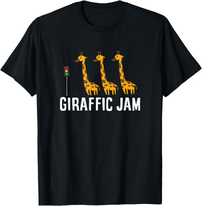 Funny Giraffic Jam Cute Giraffe Giraffe Pun Cute Giraffe T-Shirt