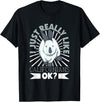 Rabbit Motif - California Rabbit T-Shirt in Black
