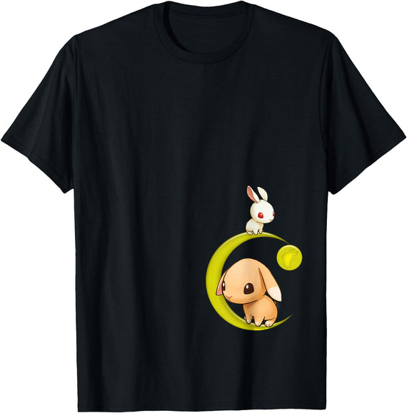 Official Harvest Moon Rabbit T-Shirt in Black