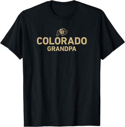Cow Campus Lab University of Colorado Buffaloes Grandpa T-Shirt
