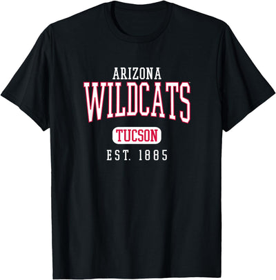 Campus Lab University of Arizona Wildcats Founded Date T-Shirt