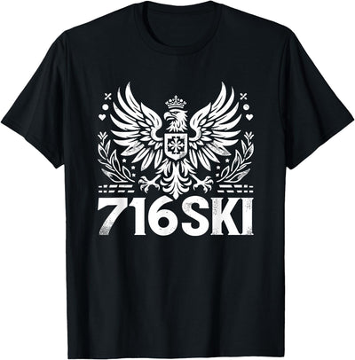 Cow Dyngus Day Polish Buffalo Lover Dressedforduty 716ski T-Shirt