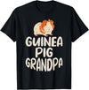 Gift Guinea Pig Owner & Accessories Guinea Pig Grandpa T-Shirt - Black