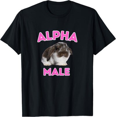 Alpha Male Lop Rabbit Meme T-Shirt