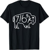 Buffalo Polish 716 716ski Dyngus Day Buffalo NY Polish T-Shirt - Black