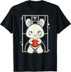 Rabbit with Basketball T-Shirt in Black