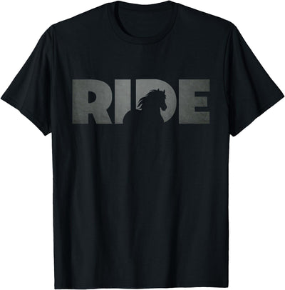 BASBO Horseback Riding Apparel - Horse T-Shirt, Small