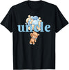 Beary 1st Birthday Boy Teddy Bear Matching Apparel Uncle Teddy Bear 1st Birthday Boy Family Matching T-Shirt - Black