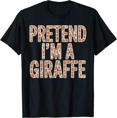 Cool Giraffe Art for Men Women Kids Toddler Giraffe Costume T-Shirt