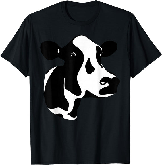 Holstein Cow Appreciation Day Farmer Tees Gift Holstein Cow Shirt Gifts Farmers Gift T-Shirt - Black