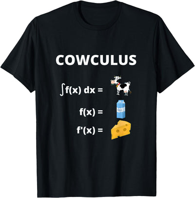 Funny Maths Cowculus Math Cows T-Shirt