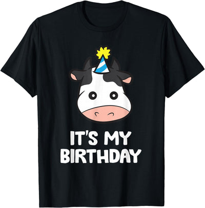 Birthday Cute Cow Birthday Party Love Cows T-Shirt