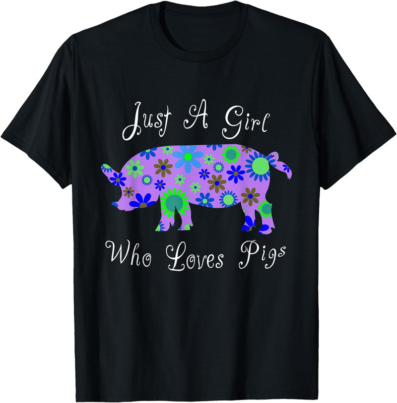 Cartba Pig Co. Pig Lover Cute T-Shirt - Black