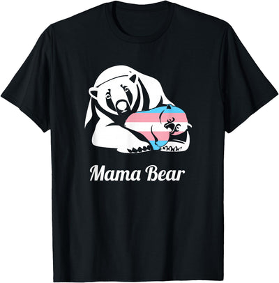Mama Bear Transgender LGBTQ Trans Pride T-Shirt