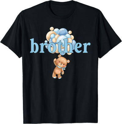 Brother Teddy Bear 1st Birthday Boy Family Matching T-Shirt