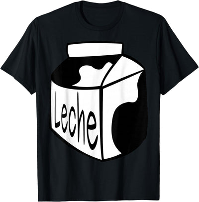 Cow Spanish Milk Carton Dairy Lover T-Shirt