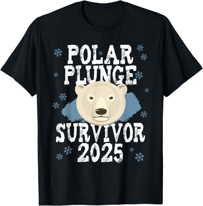 Black Polar Bear - Small - Winter - 1 Count T-Shirt