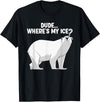 Polar Bear Gift Polar Bear Accessories & Stuff Best Polar Bear Design For Men Boys Kids Polar Bear Lover T-Shirt - Black
