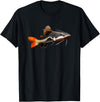 Redtail Catfish Keepers Tees Redtail Catfish Large Aquarium Fish Tank Catfish Lovers T-Shirt - Black
